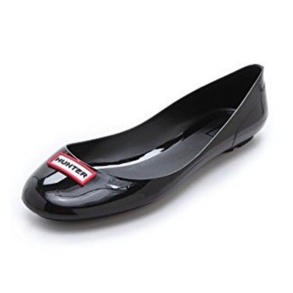 hunter ballet flats